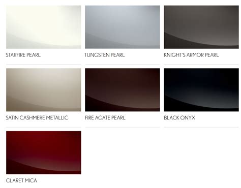 Lexus Paint Codes & Color Charts