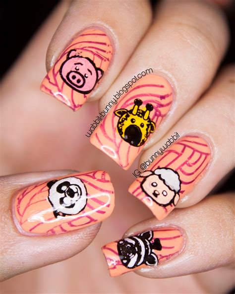 Pin on Animal Print Nail Art