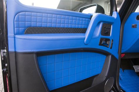 Brabus G500 4x4 Has a Blue Leather Interior That's Nifty - autoevolution