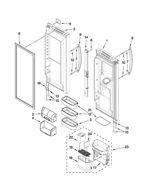 Kenmore 795 Refrigerator Parts Diagram