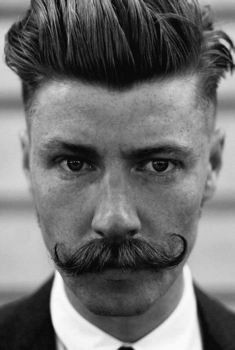 Moustache Style: Best Mustache Styles For All Faces (Images) - AtoZ Hairstyles