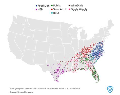 Top Regional Grocery Chains in the US