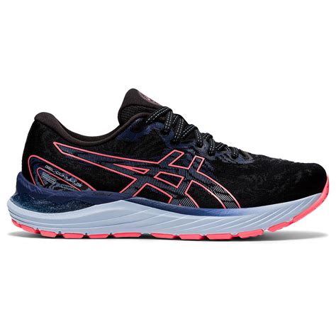 Asics Women's Gel-Cumulus 23 - Black/Blazing Coral - Running Bath