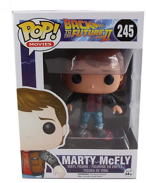 Back to The Future II Marty McFly On Hoverboard Funko Pop! Vinyl No ...