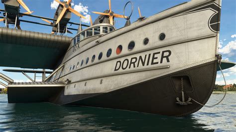 Microsoft Flight Simulator Releases Local Legend 12: The Dornier Do X ...