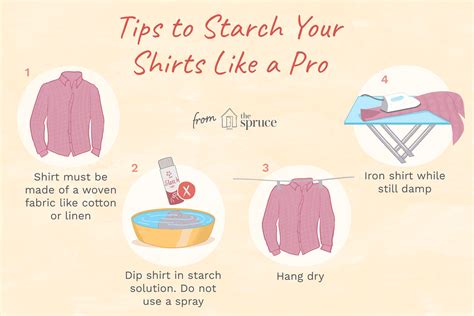 How to Starch Shirts Like the Laundry at Home