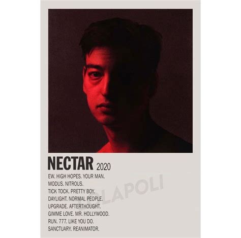 Joji - Nectar Album cover poster, Hobbies & Toys, Memorabilia & Collectibles, Vintage ...