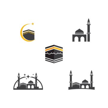 Kaaba Logo Makkah Haj Kabah Vector, Makkah, Haj, Kabah PNG and Vector with Transparent ...