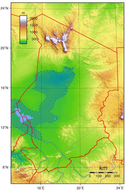 There was once a huge lake in the middle of the Sahara Desert, it was ...