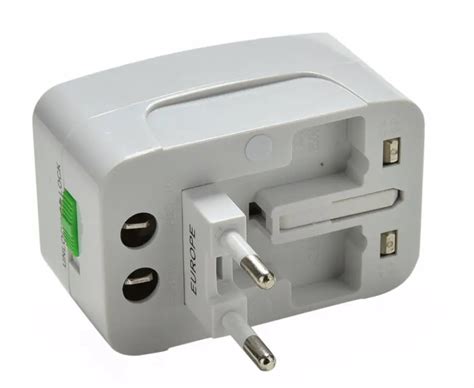 World Wide Universal Travel Plug Adapter All in 1 AC Power Charger ...