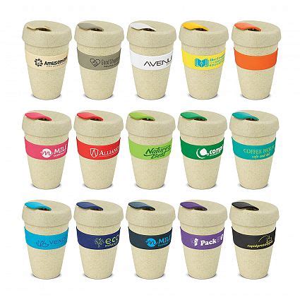 Promotional Natural Eco Friendly Reusable Coffee Cups - Bongo