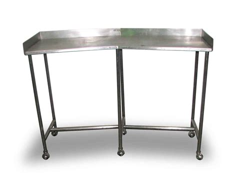 Stainless Steel Lab Table on Wheels | Olde Good Things