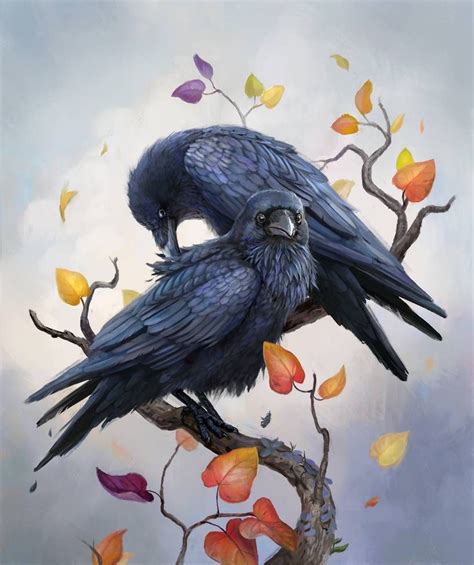 Ruffled by https://www.deviantart.com/leeshahannigan on @DeviantArt | Crow art, Raven artwork ...