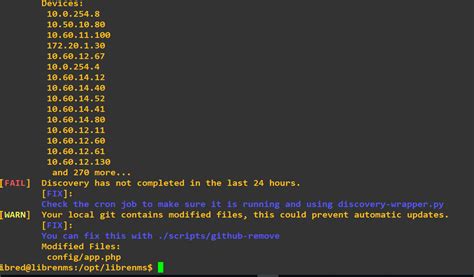 Device polling faills - Help - LibreNMS Community