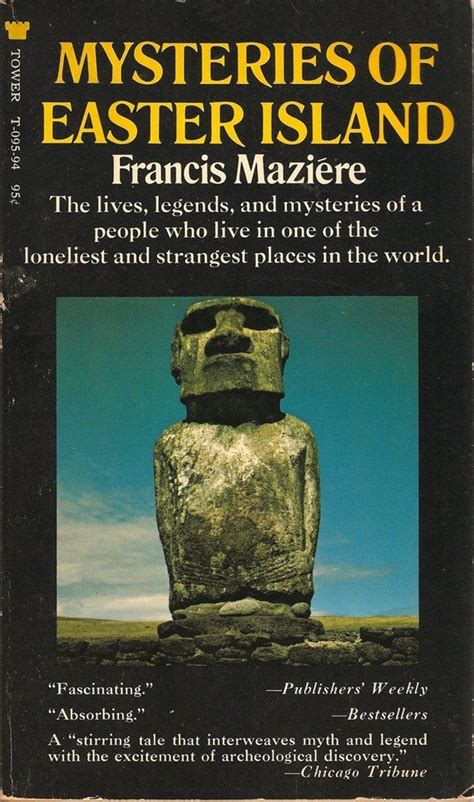 Mysteries of Easter Island Francis Maziere 1971 PB