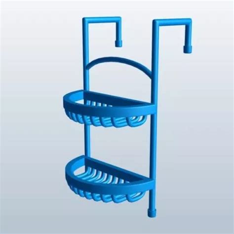 Shower Caddy Self Free 3d Model - .Obj, .Stl - Open3dModel