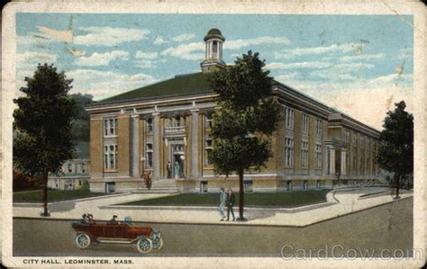 Street View of City Hall Leominster, MA