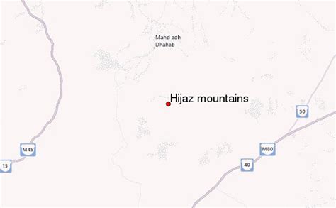 Hijaz mountains Mountain Information