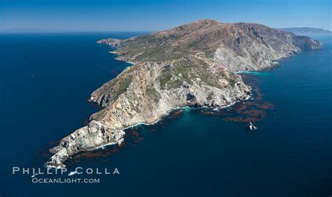 Aerial photo of Catalina Island, California, #26411