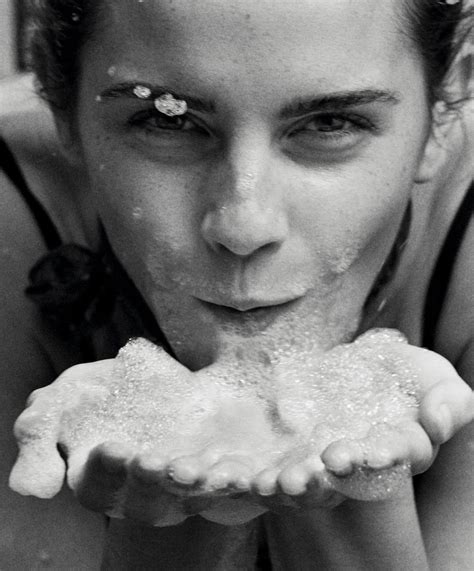 Playing with Bubbles in Porter Magazine Winter 2015 : r/EmmaWatson