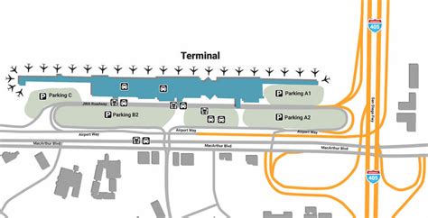 John Wayne Airport Terminal Map - Maping Resources