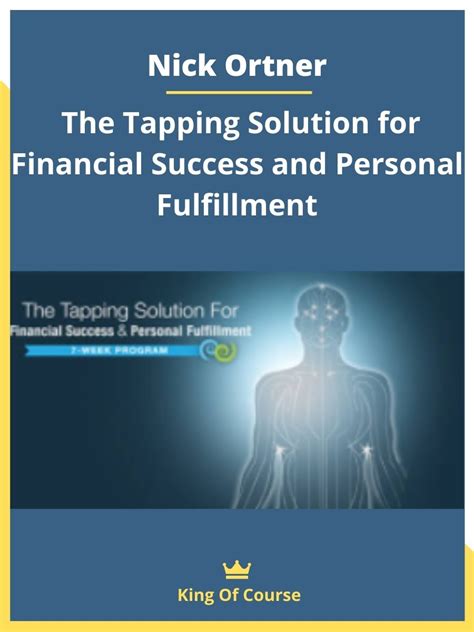 Nick Ortner – The Tapping Solution for Financial Success and Personal ...