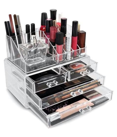 AVMART Cosmetic Organizer Makeup Storage Box Lipstick Holder Stand 4 ...