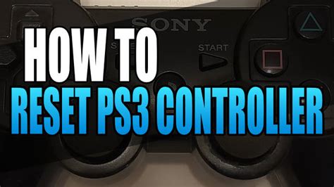 How To Reset PS3 Controller - ComputerSluggish