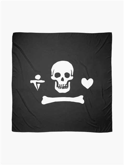 "Stede Bonnet Pirate Flag" Scarf for Sale by kayve | Redbubble