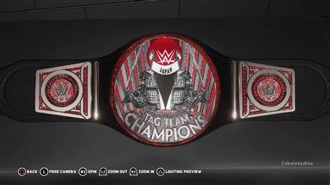 (PS4) WWE Japan Tag Team Championship, WIP : r/WWEGames