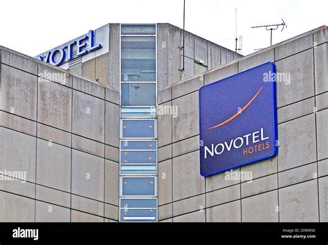 Novotel Hotel, Roissy Charles de Gaulle international airport, Roissy Pole, Paris, France Stock ...