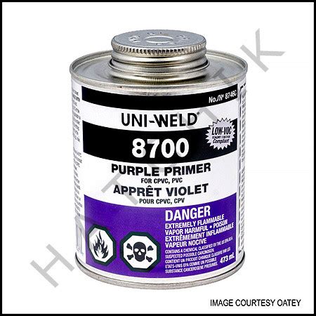 PVC PRIMER PINT PURPLE LOW-VOC