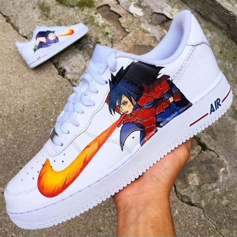 Madara Uchiha Air Force 1s Bewerten Sie diese! | Naruto shoes, Nike air, Nike air shoes