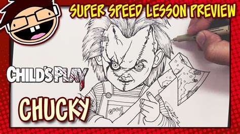 How To Draw Chucky Easy Drawing is a complex skill impossible to grasp ...