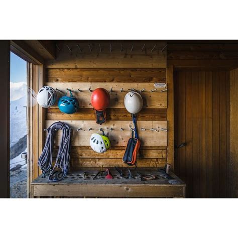 Climbers' Gear Spot at Mischabel Hutte, Switzerland