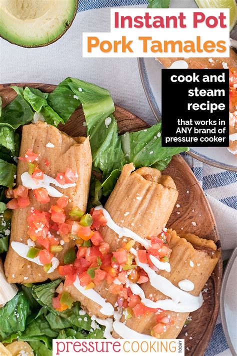 Instant Pot Pork Tamales Recipe | Pressure Cooking Today