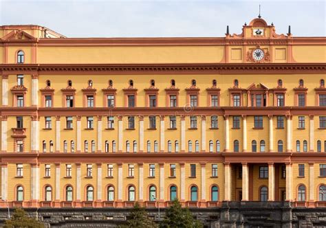 The Lubyanka Building in Moscow Stock Image - Image of facade, service ...