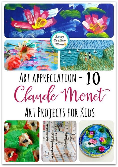 41 best images about Claude Monet: Art Project for Kids on Pinterest | Tissue paper, Monet and ...