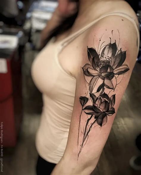 30 Lotus Flower Tattoo Ideas for Spiritual Women