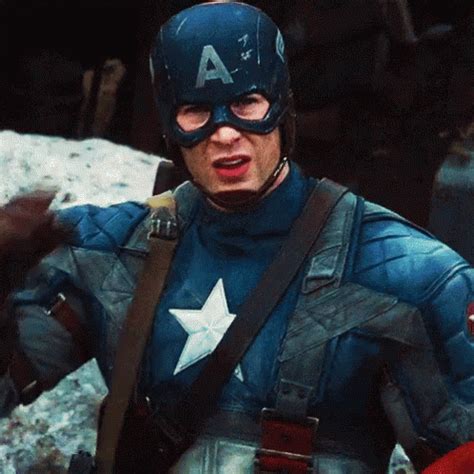 Salute - Captain America GIF - CaptainAmerica Salute ChrisEvans - Discover & Share GIFs