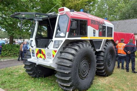 Un nouveau véhicule d'intervention insolite pour les pompiers de la Manche