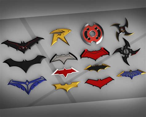 3D Printable Batarang Pack - Etsy | Foto di sfondo, Coltelli e spade ...