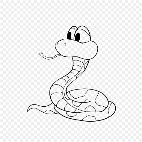 Snake Clipart Black And White