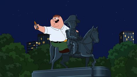 Peter Griffin on the statue - Family Guy HD desktop wallpaper ...