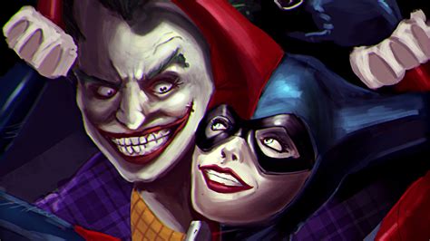 Art Joker And Harley Quinn Wallpaper,HD Superheroes Wallpapers,4k ...