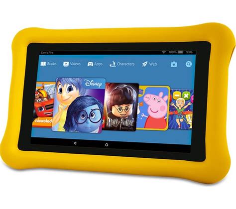 AMAZON Fire 7 Kids Edition Tablet (2017) - 16 GB, Yellow Deals | PC World