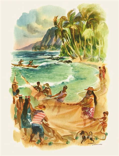 Hawaii, Matson Lines Menu Cover, 1960 – Matson Vintage Art