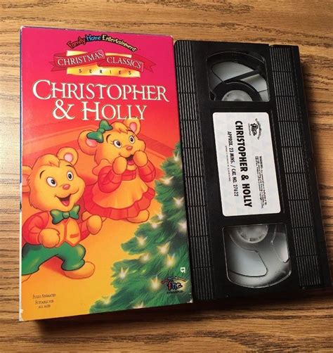 Christopher & Holly The Bears Who Saved Christmas VHS 1994 OOP | Vhs ...