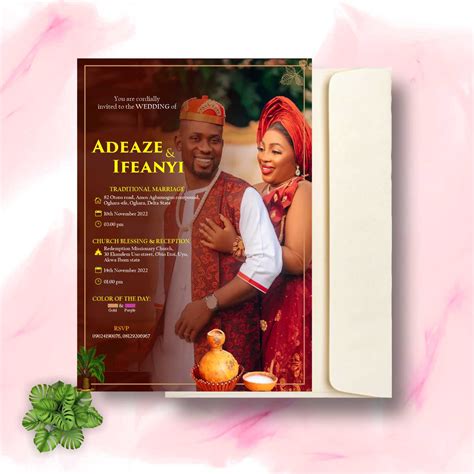 Get Muslim Wedding Invitation Cards Design And Printing In Nigeria ...