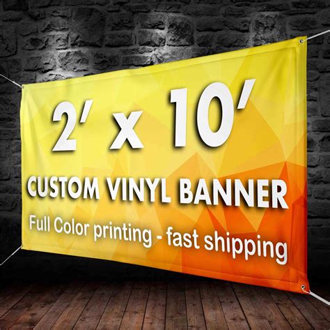 Custom Vinyl Banner Vinyl Banner Printing Full Color Vinyl - Etsy